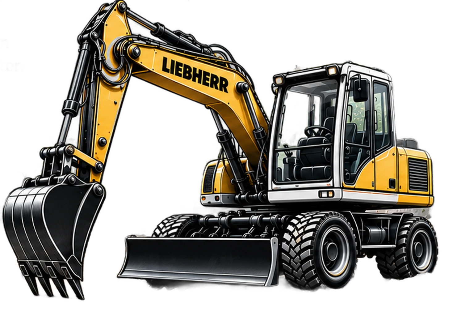 Mobilbagger Liebherr